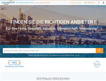 Tablet Screenshot of companeo.de